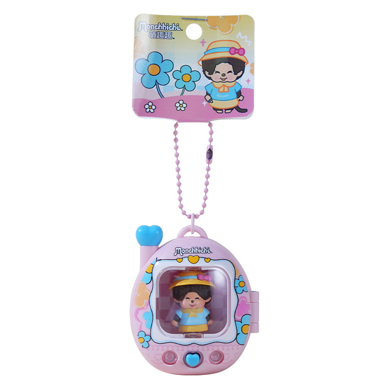 Authentic cute and fun light-up backpack keychain pendant, creative night light, light-up student bag pendant gift Item Picture