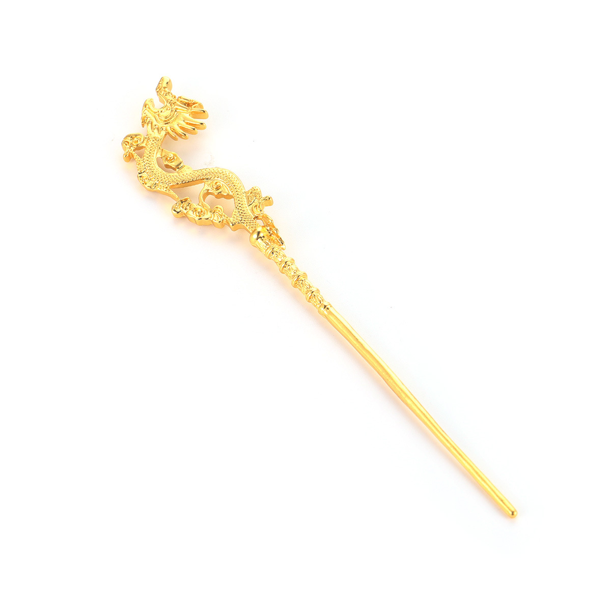 New ancient-style hair accessories, new hair forks, high-end Hanfu accessories, high-end ornaments, hollowed-out dragon geometric auspicious cloud hairpins wholesale Item Picture