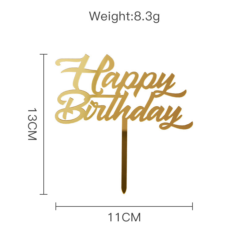 蛋糕装饰配件实物图