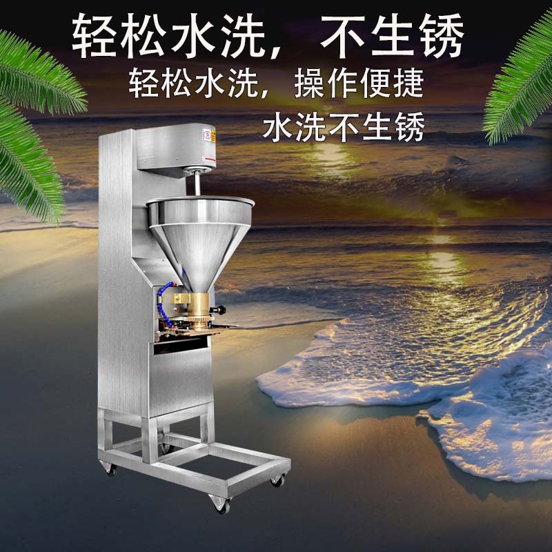Commercial fully automatic stainless steel meatball forming machine, lion's head fish ball and beef ball rapid forming equipment manufacturer Application Scenario