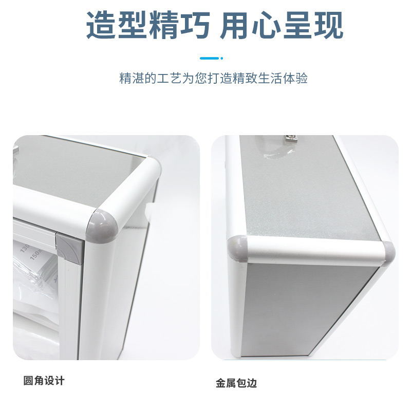 Amazon cross-border aluminum alloy glass first aid kit factory family medicine kit wall-mounted medical kit set Application Scenario