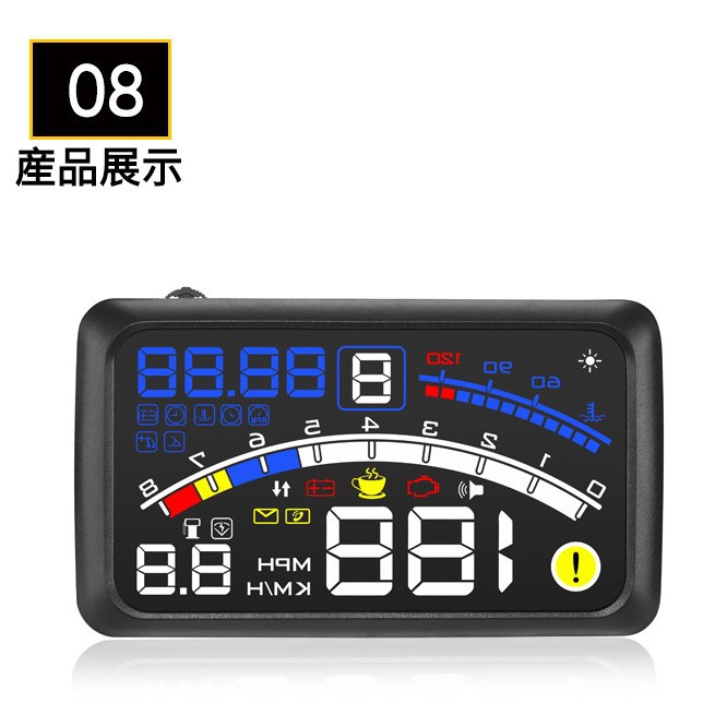 Lexiangyu HUD Head-up display Car OBD2, In-vehicle driving Computer HUD Head-up Display Instrument X3 F4, Shenzhen manufacturer details Picture