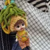 Girl Fen's creative and fashionable mobile phone pendant, vinyl doll, cute pendant, doll figurine, gift figurine details Picture