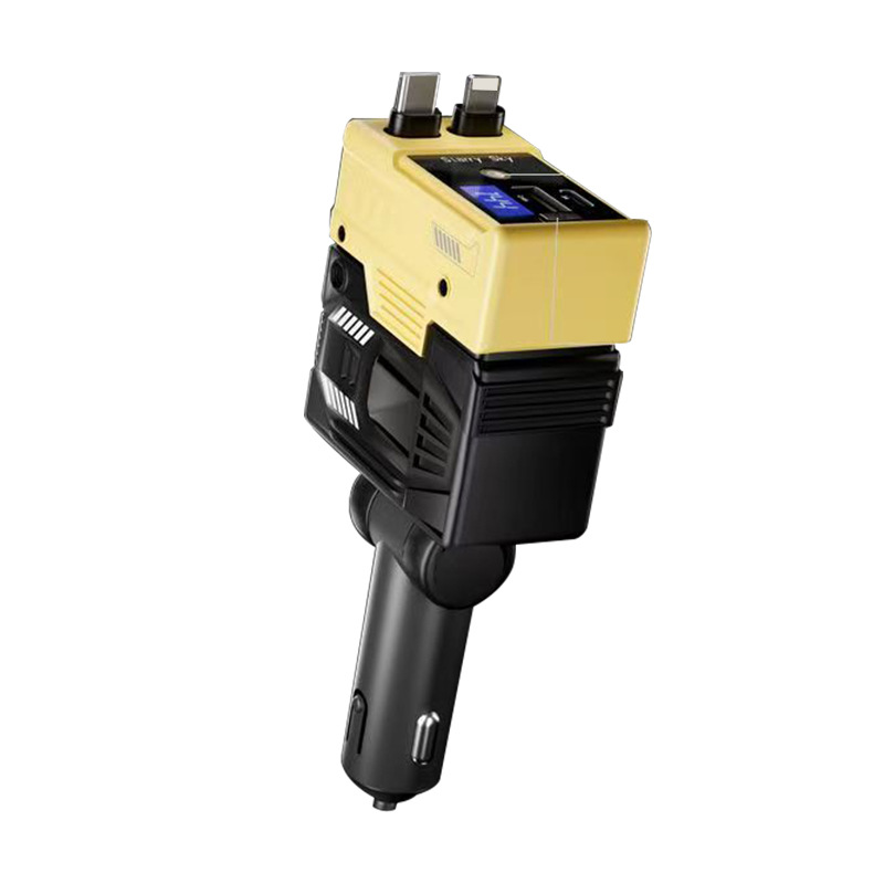 Cross-border Starry Sky Top car mobile phone charger 120W Super fast charging four-in-one car cigarette lighter interface charging Item Picture