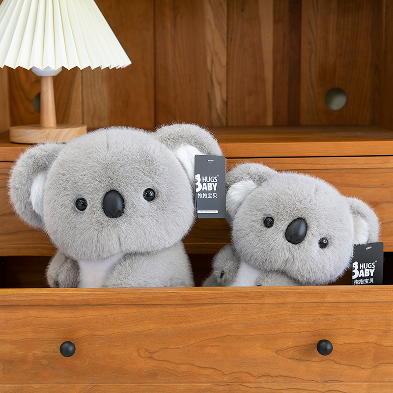 Cute koala dolls, plush toys, cartoon hugs, koala figurines, stuffed toys, children's birthday gifts, throw pillows Application Scenario