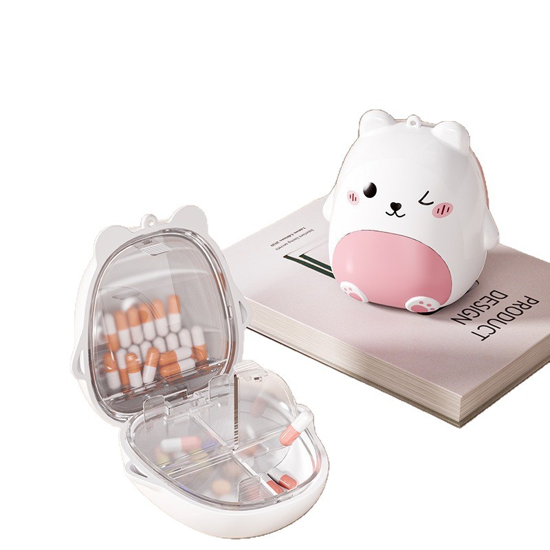 The medicine box is portable and can be dispensed for seven days a week. The medicine box is sealed for seven days a week and has a large capacity Item Picture