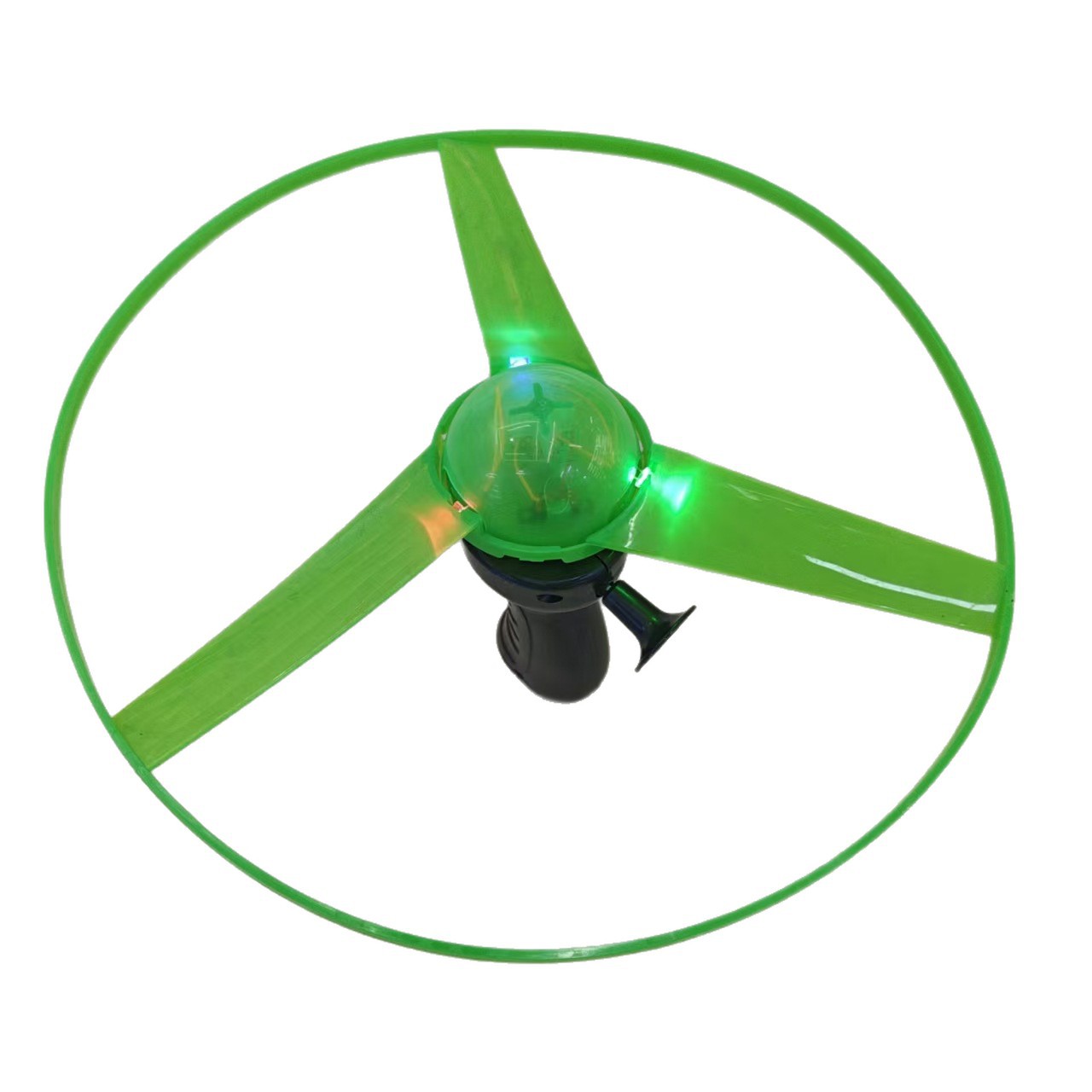 Luminous string frisbee, bamboo dragonfly toys, fair night stall, children's beach outdoor entertainment manufacturer wholesale Item Picture
