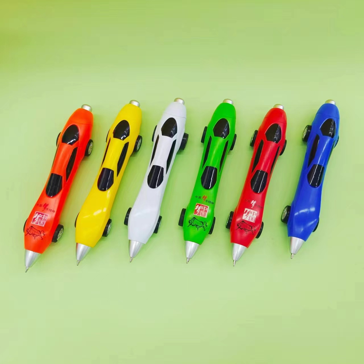 圆珠笔/蓝果手帐笔/可爱按动笔批发/圣诞/文具产品图