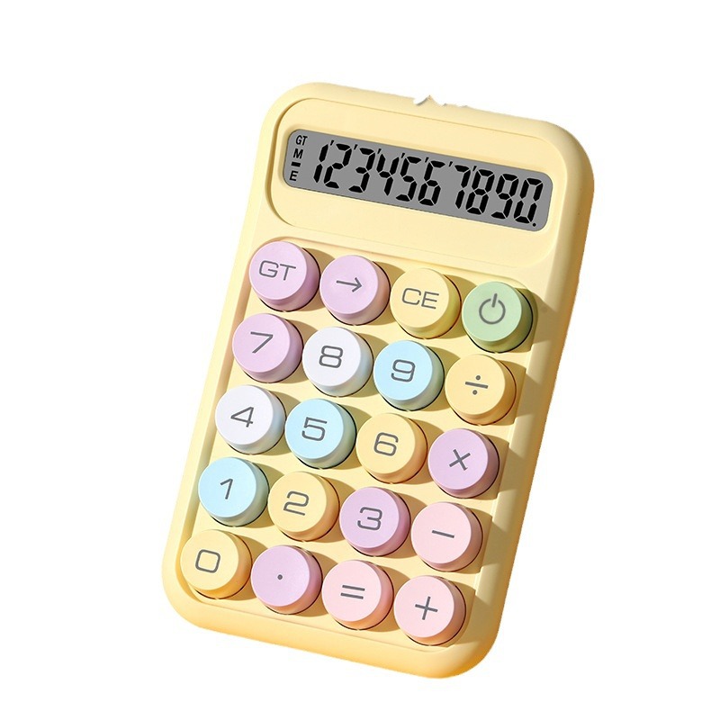 819MAX Dopamine Calculator, student portable mechanical keyboard, 10-digit calculator, exam accounting calculator Item Picture