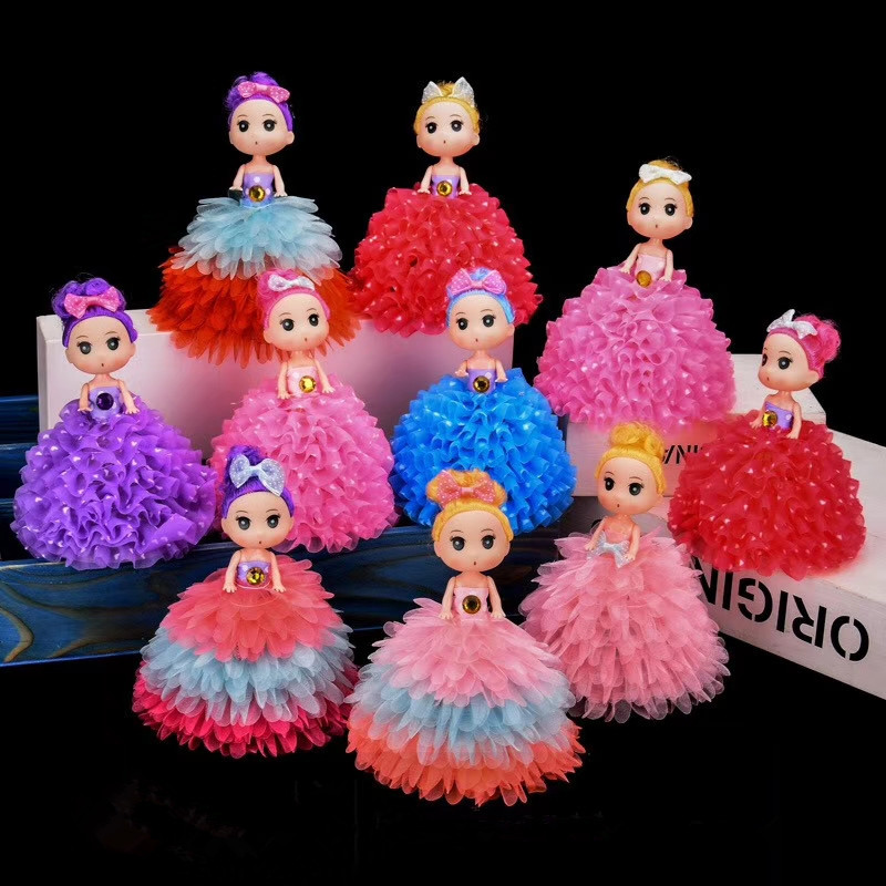 Wholesale of 2019 new Douyin ring-toss dolls, ring-toss gifts, glowing and confusing dolls from street stalls details Picture