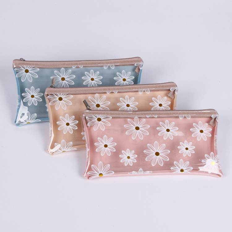 收纳防尘旅行化妆品收纳袋可视整理袋手拎浴室防水洗漱包洗漱袋细节图