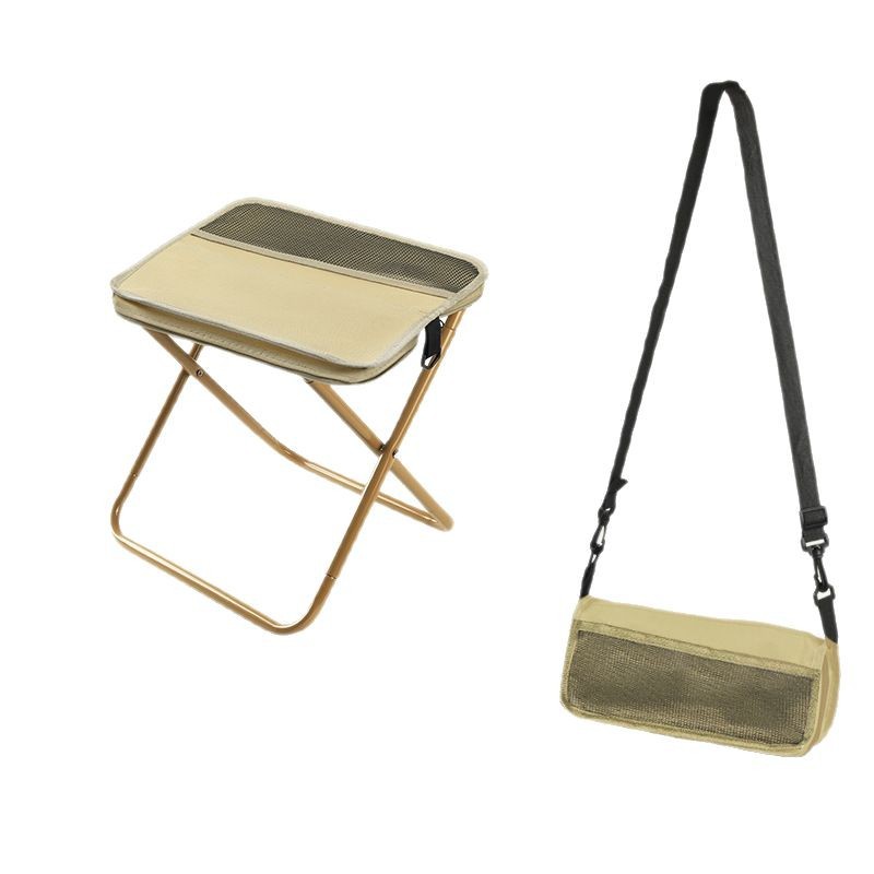 Outdoor backpacks, handbags, folding chairs, casual portable pocket folding stools, car stools, camping and fishing stools Item Picture