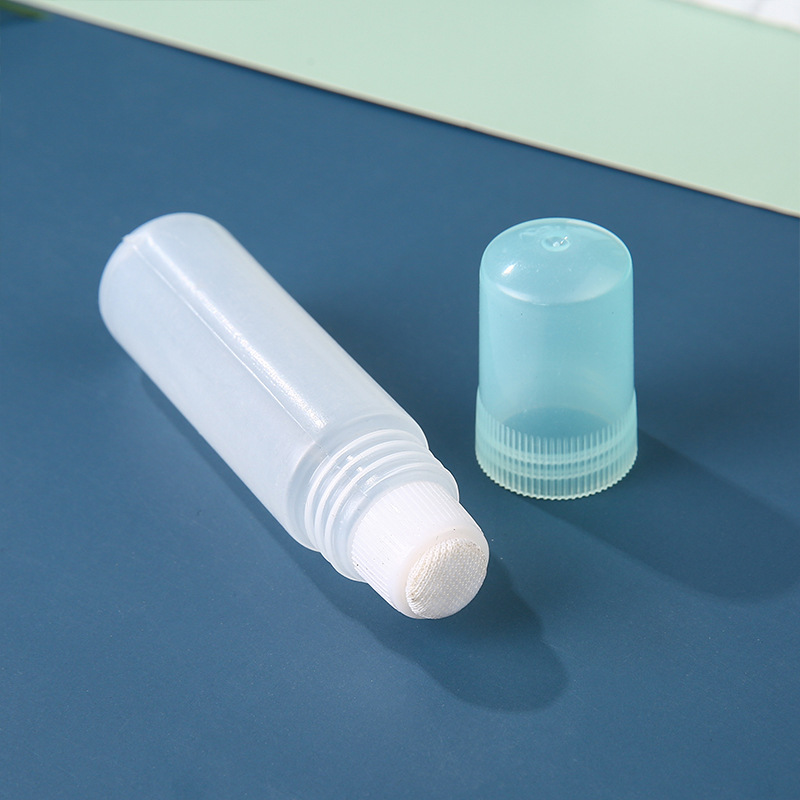 Light blue bottle cap transparent liquid spray dispensed bottle perfume empty bottle portable carrying set Specification image