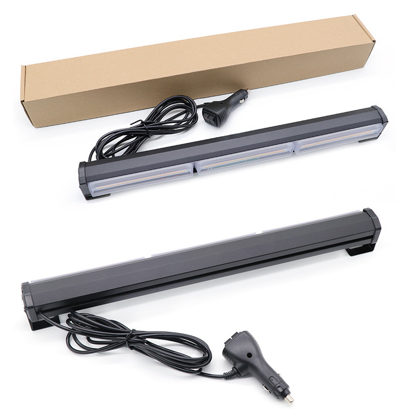 新款适用汽车工程车警示杠灯车顶COB爆闪灯大货车清障车长条灯                              细节图