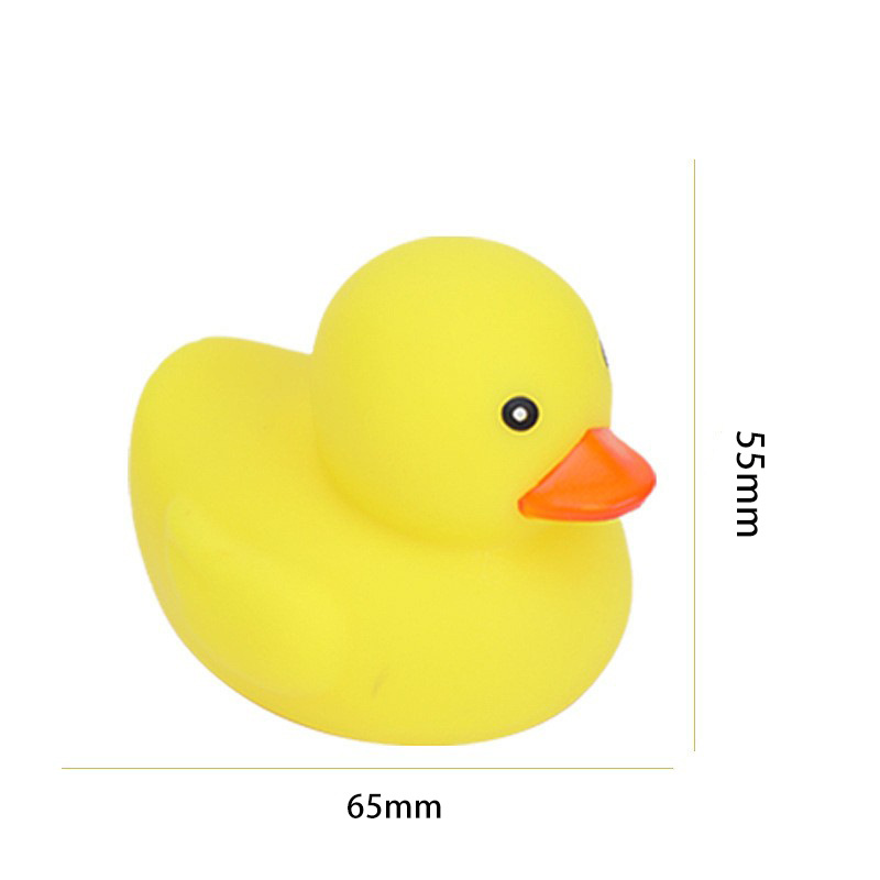 Juguete de verano pequeño pato amarillo bañando juguetes de agua recreativos pato pinchando bebé pinchando juguetes de baño Specification image
