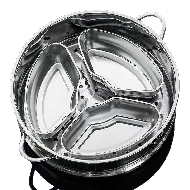 竹蒸笼/高脚蒸架/蒸架/包子竹蒸笼/不锈钢蒸笼蒸白底实物图