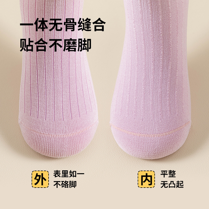 儿童丝袜/儿童连裤袜/袜子儿童/袜子宝宝过膝卡通/无骨袜男童冬季细节图