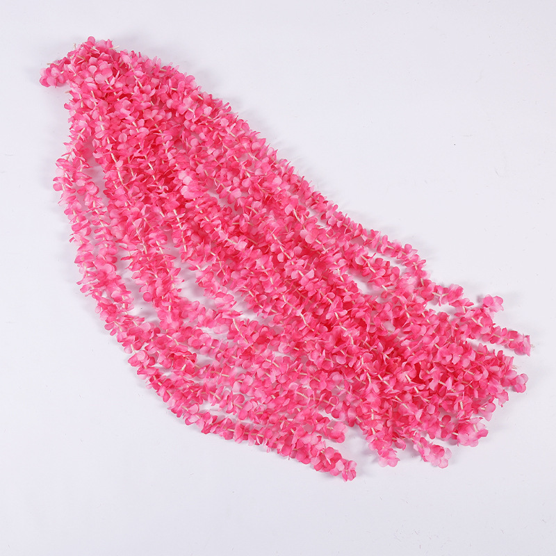 洋兰花串绣球花串绢花创意杨兰花串挂婚礼婚庆花艺道具装饰品详情图4