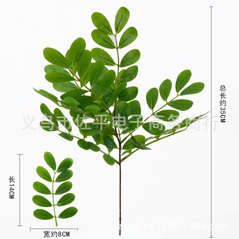 Artificial plants: peanut leaves, flower vases, pothos leaves, artificial green plants, flower wall materials Application Scenario