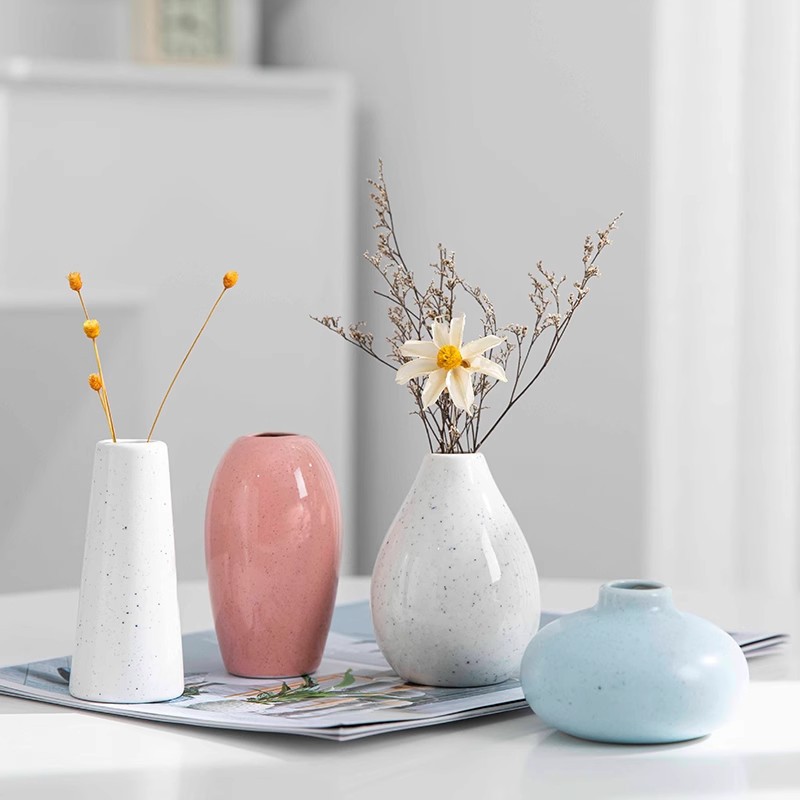 2025 Jingdezhen Ins-style creative Nordic modern simple home Decoration, fresh and artistic ceramic mini Specification image