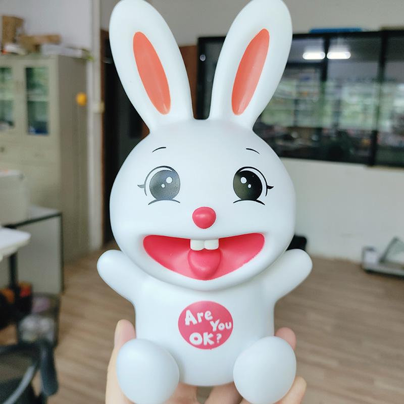 卡通兔子潮流玩偶毛绒玩具批发定制款柔软可爱 plush玩偶