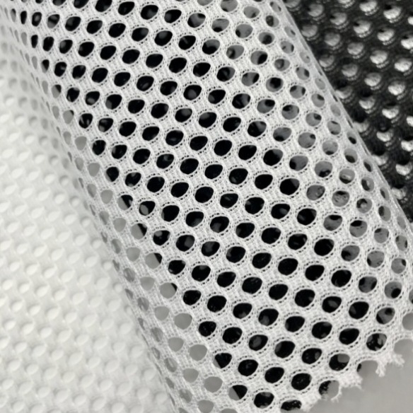 Polyester mesh fabric, mesh fabric, small bead mesh fabric, bag net bag, handbag, laundry bag, stroller net bag, auxiliary material fabric, Daye bag material Application Scenario