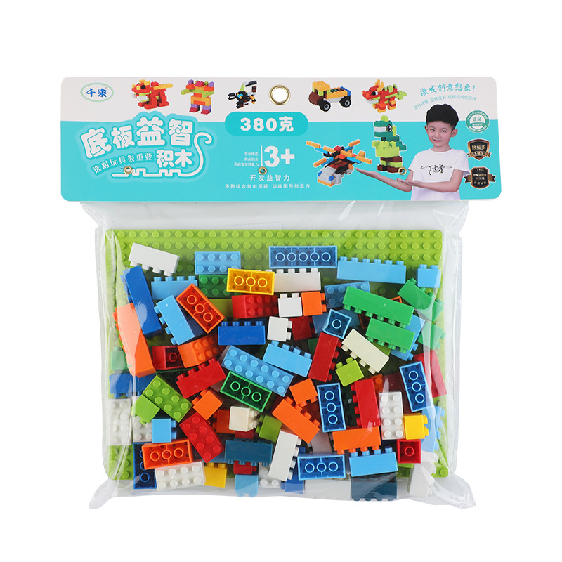 Children's large-sized Australian building blocks assembly: 3-year-old baby plastic intellectual building blocks Item Picture