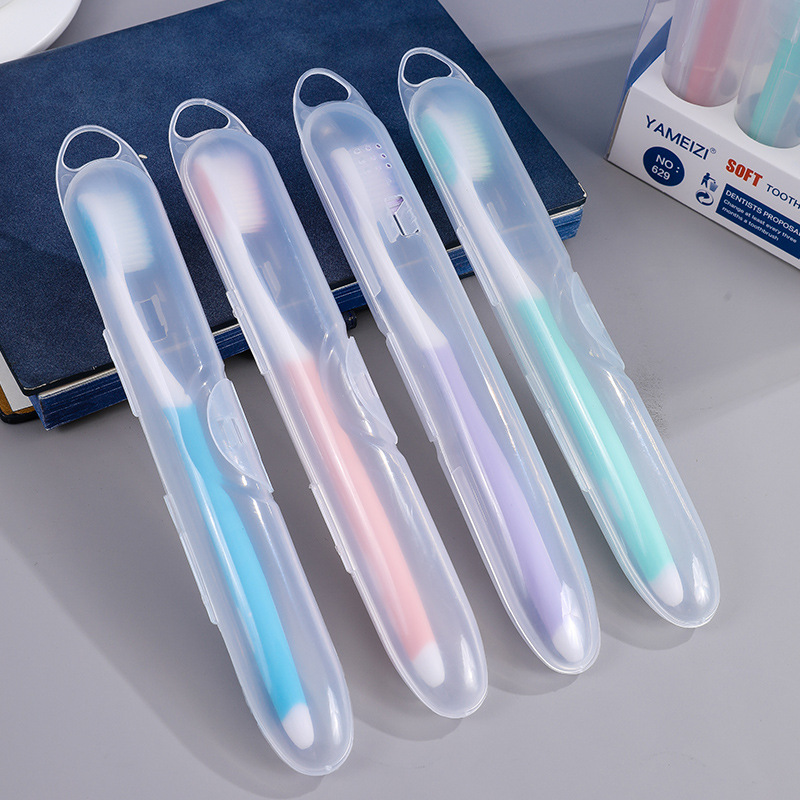 Private domain live streaming supply of American soft-bristled toothbrushes for dental hospitals and clinics. Individually packaged 5 durable toothbrushes for gum protection Specification image