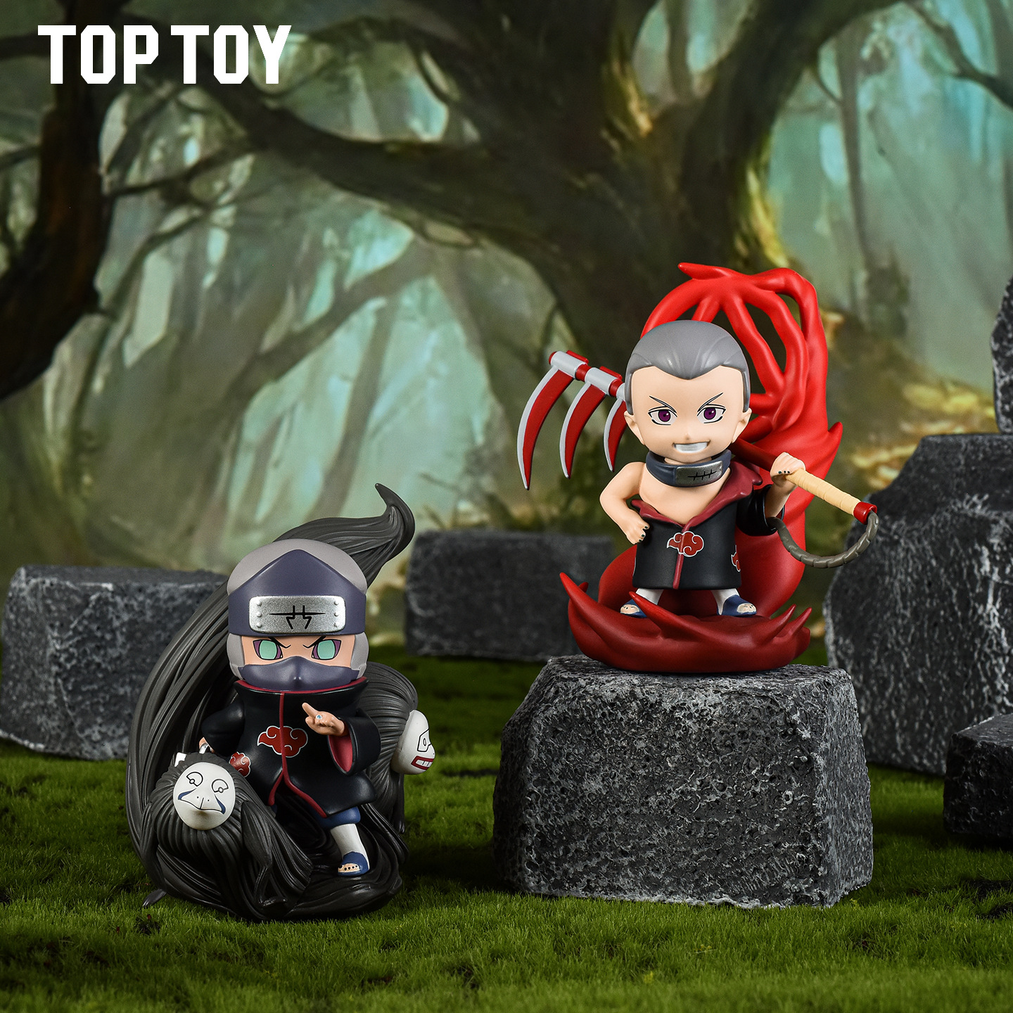 Authentic TOPTOY Naruto Akatsuki Blind Box desktop decoration birthday gift Application Scenario