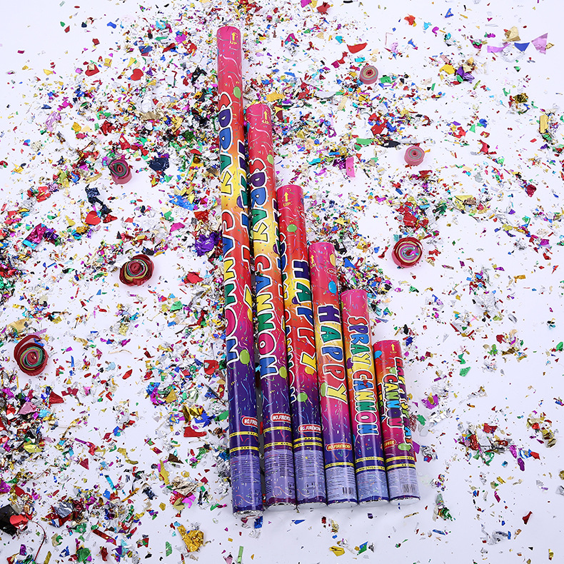 Customized firework manufacturers, wedding celebration party supplies, opening and starting work, birthday party, celebration firecrackers, wedding spray flower tubes details Picture
