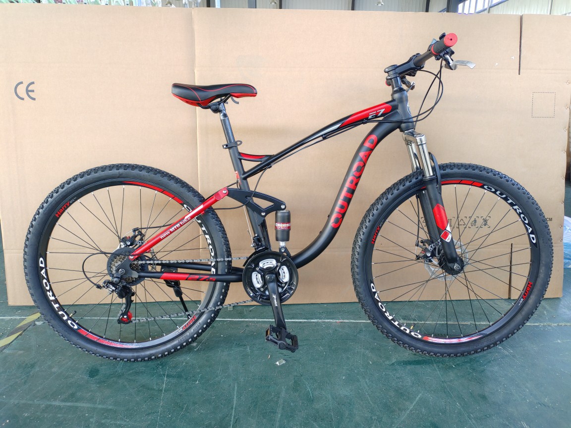 27.5-inch soft-tail mountain bike, bicycle, adult variable-speed sports, men's and women's racing