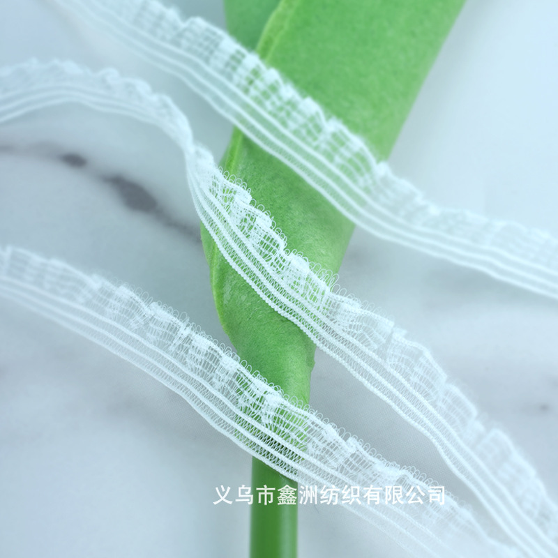 花边/灰色蕾丝花边/辅料蕾丝花边/手工钉珠/纸制品花边产品图