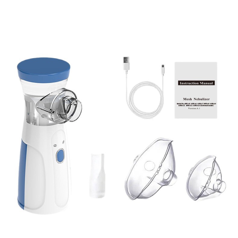 Cross-border exclusive 302 nebulizer, English packaging, handheld nebulizer, ultrasonic micro-net, children's home nebulizer Item Picture