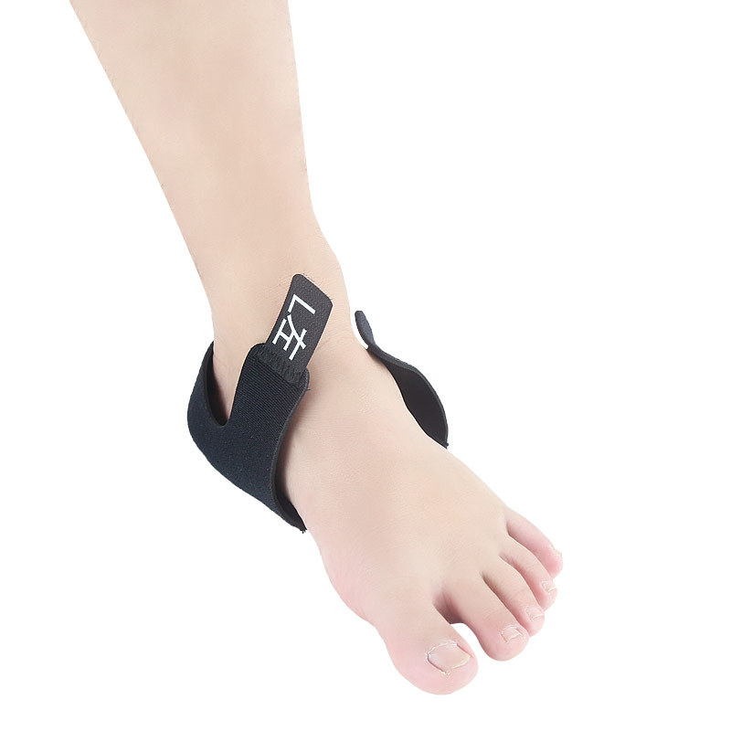 Cross-border SEBS silicone heel protection cover, pressure-reducing and pain-relieving Velcro heel cover, adjustable gel heel sock cover details Picture