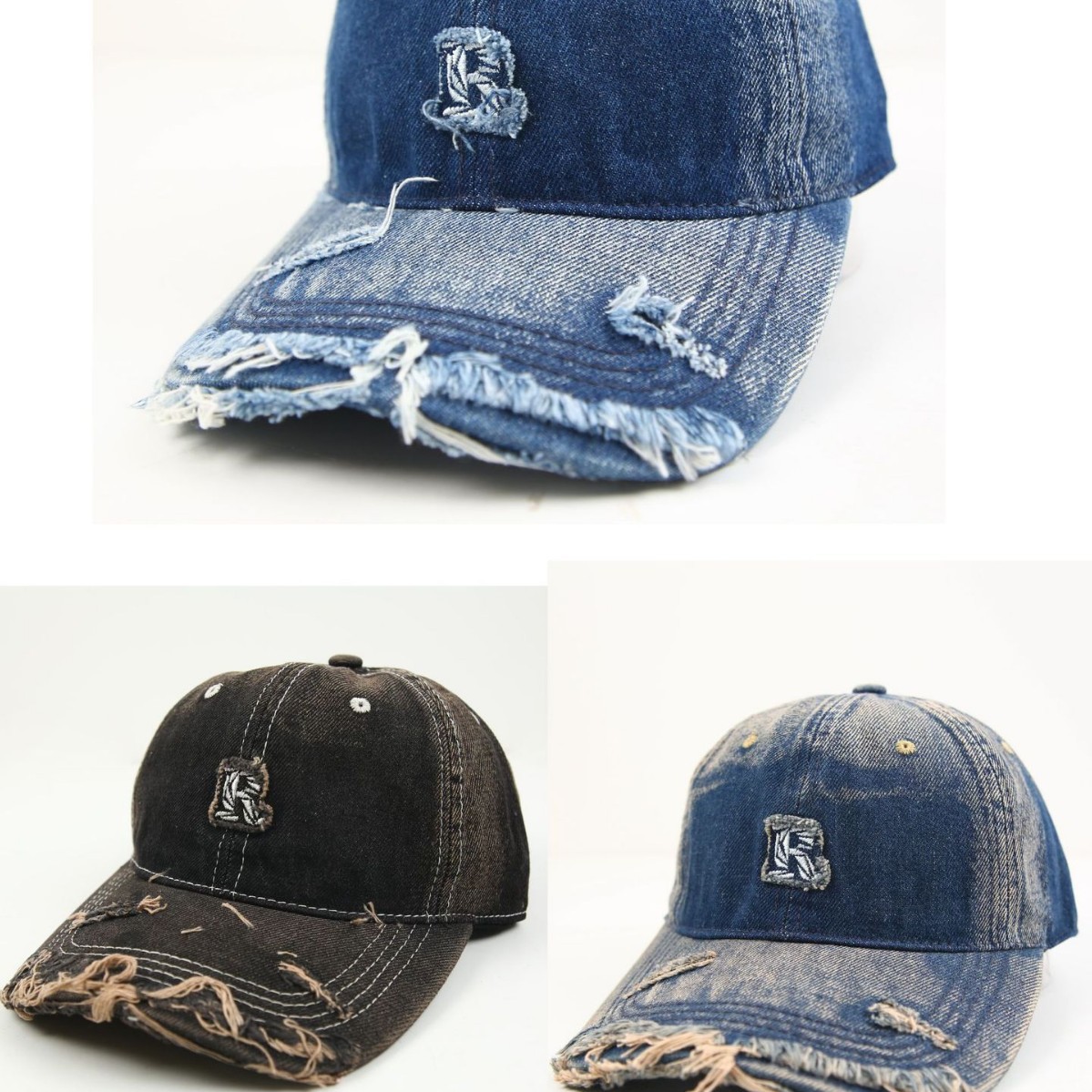 Korean washed-out side letter cowboy baseball cap for women, high-quality soft-top versatile baseball cap trend for all four seasons Application Scenario
