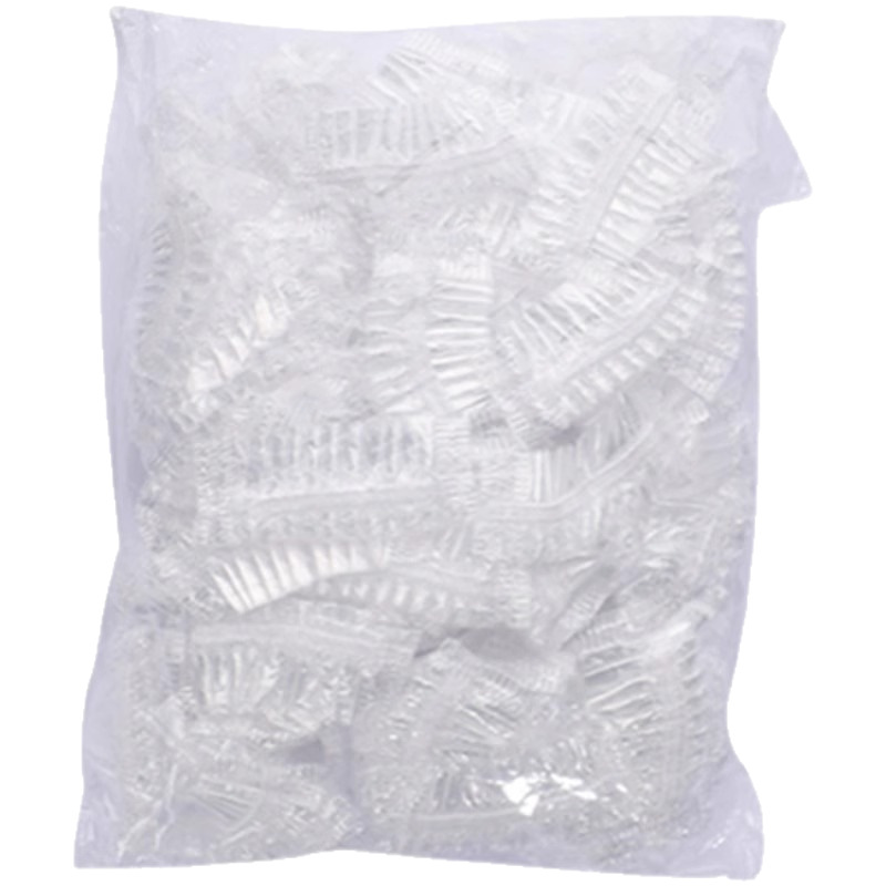 100 disposable ear cups, waterproof for hair dyeing, hair care, bathing, beauty care, shampoo care, and preventing water from entering the ears Item Picture