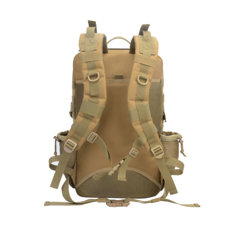 Yitu's new water-resistant outdoor bag, a durable Oxford material casual sports bag, and a large-capacity field tactical backpack details Picture