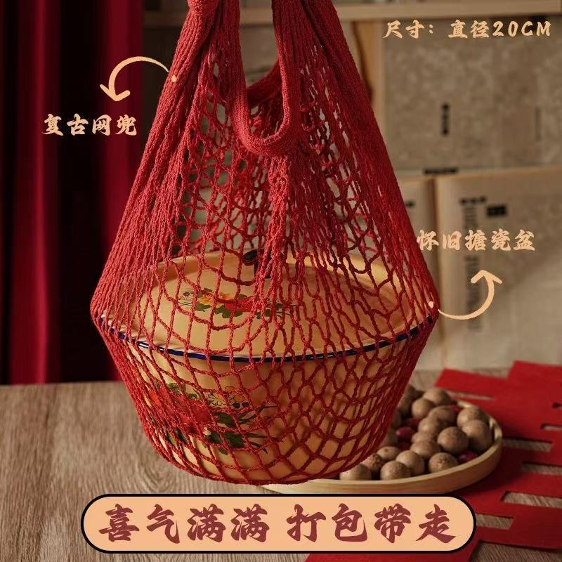 【 Non-】 Vintage souvenirs, nostalgic cakes, enamel basins, lard basins, covered enamel basins, washbasins, factory direct supply in stock Application Scenario