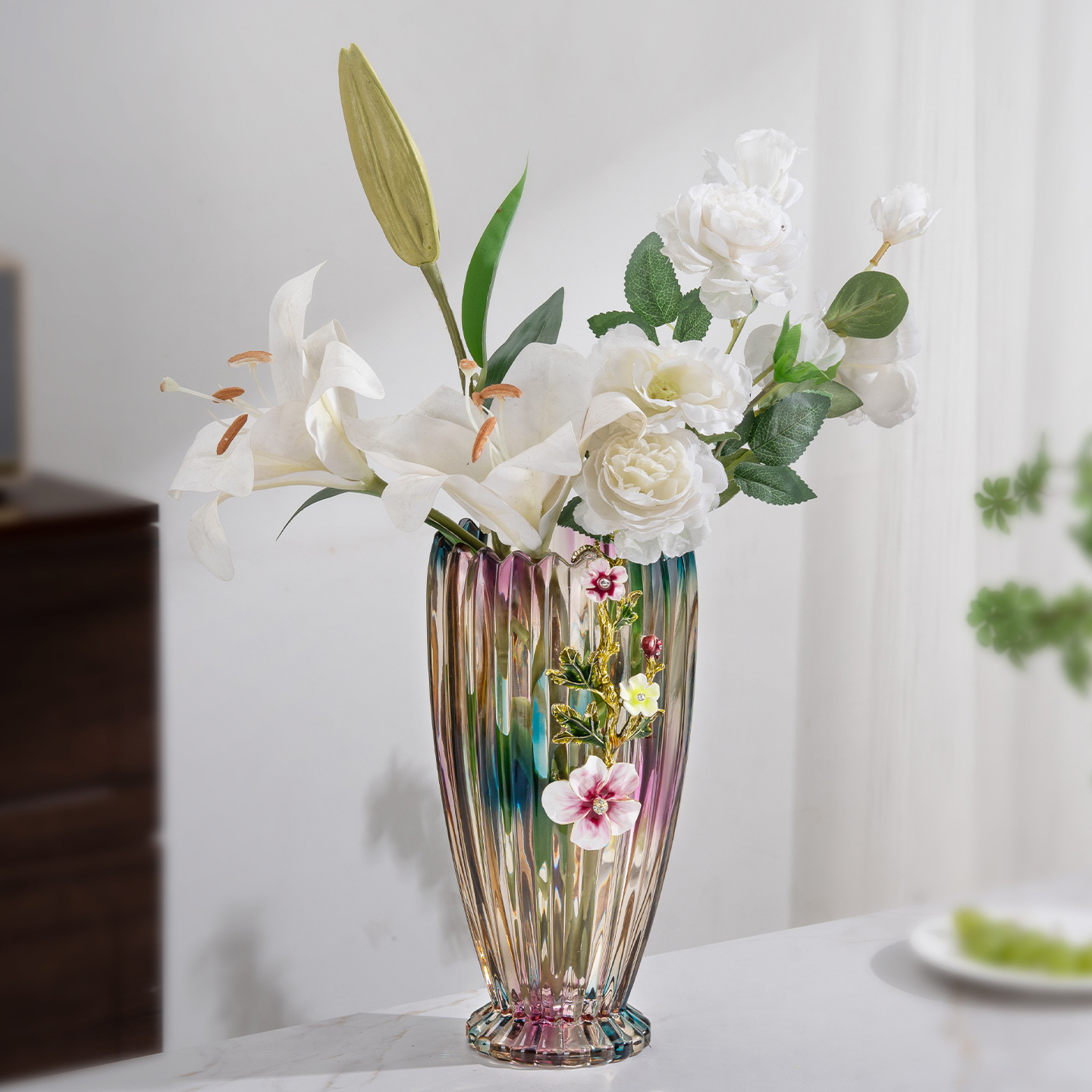 装饰花瓶实物图