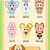 New Product Three Xiaomao 400-piece First Generation - Cute Pet Party Plush Series Blind Box, Trendy Decorative Items, Dolls and figurines details Picture