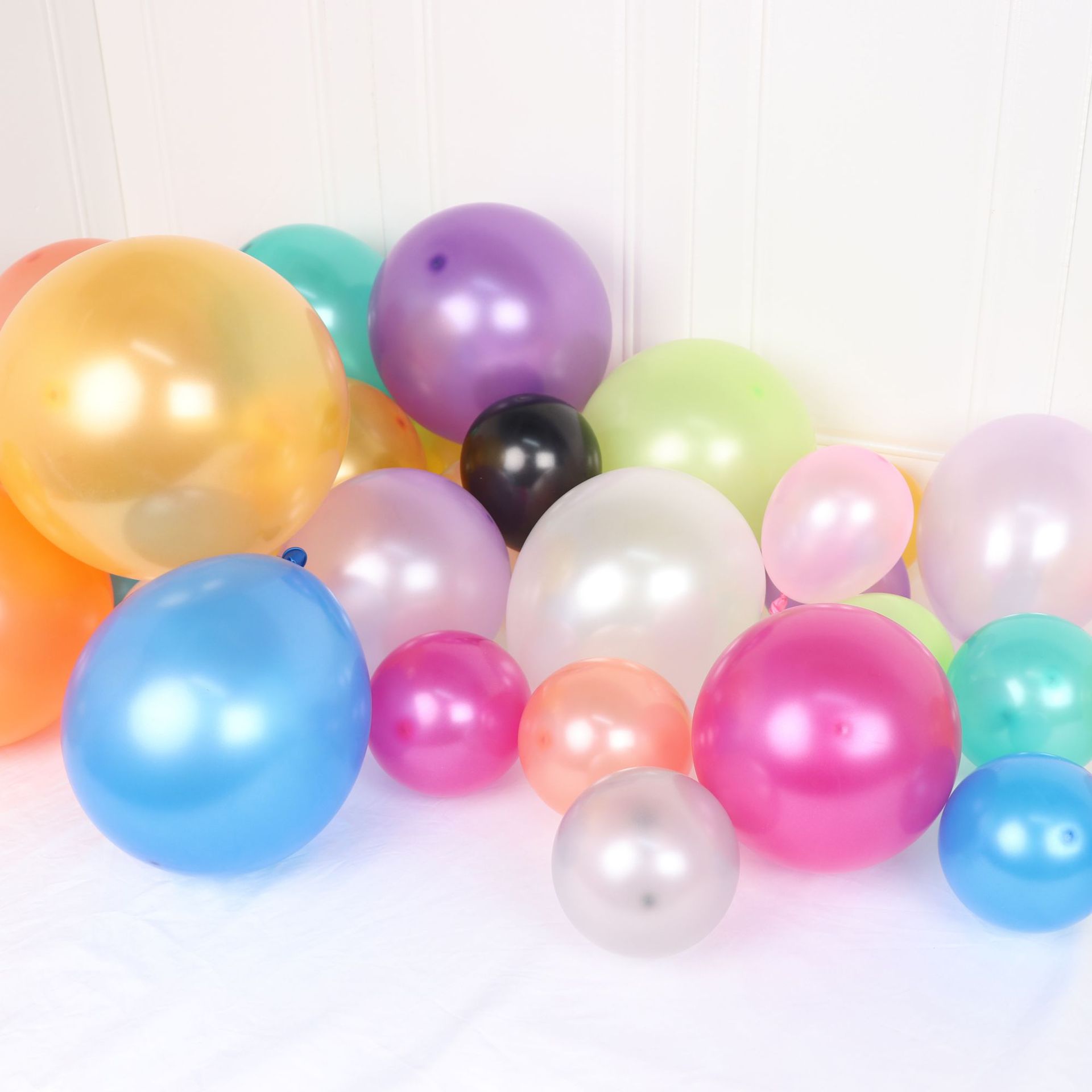 跨境货源5寸10寸12寸珠光圆形气球圆形气球婚礼布置用乳胶汽球