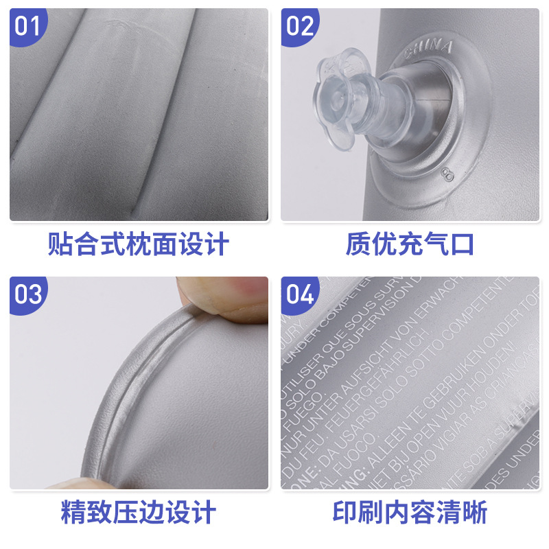 Inflatable pillows, travel pillows, portable prone pillows, anti-pressure, breathable and comfortable products details Picture