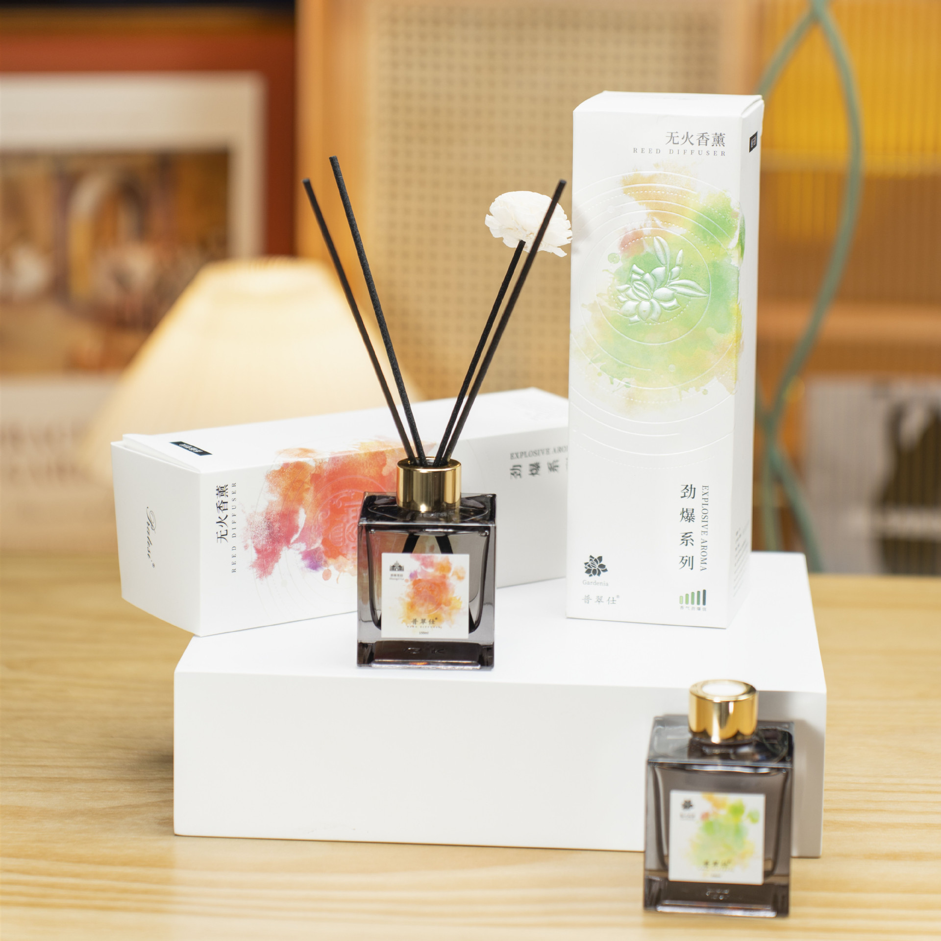 Aroma diffuser, flameless aroma diffuser, car aroma diffuser, automatic aroma machine, flame fireplace, two-fluid aroma equipment