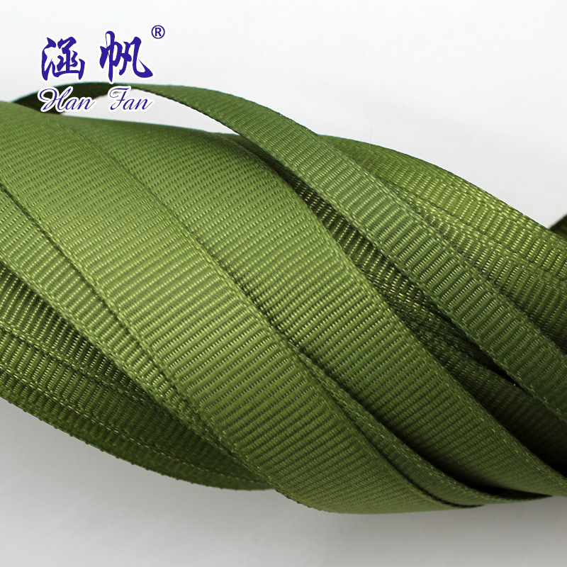 Cinta verde oliva cinta rib al por mayor impresión diy cinta de color cinta de embalaje caja de regalo impresión Specification image