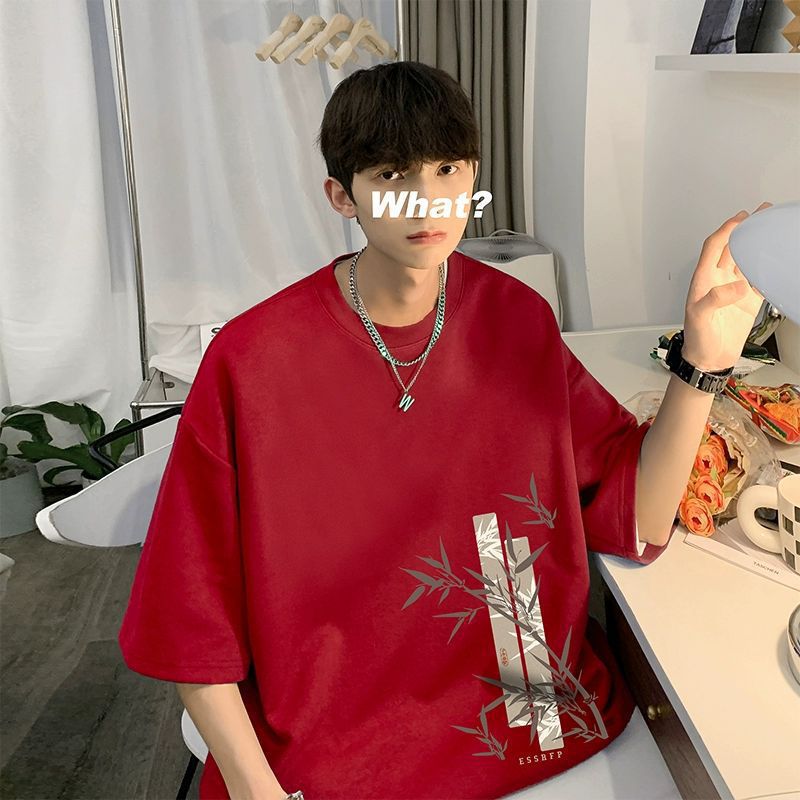 短袖/T恤/短袖T恤/体恤男士短袖潮流/t恤产品图