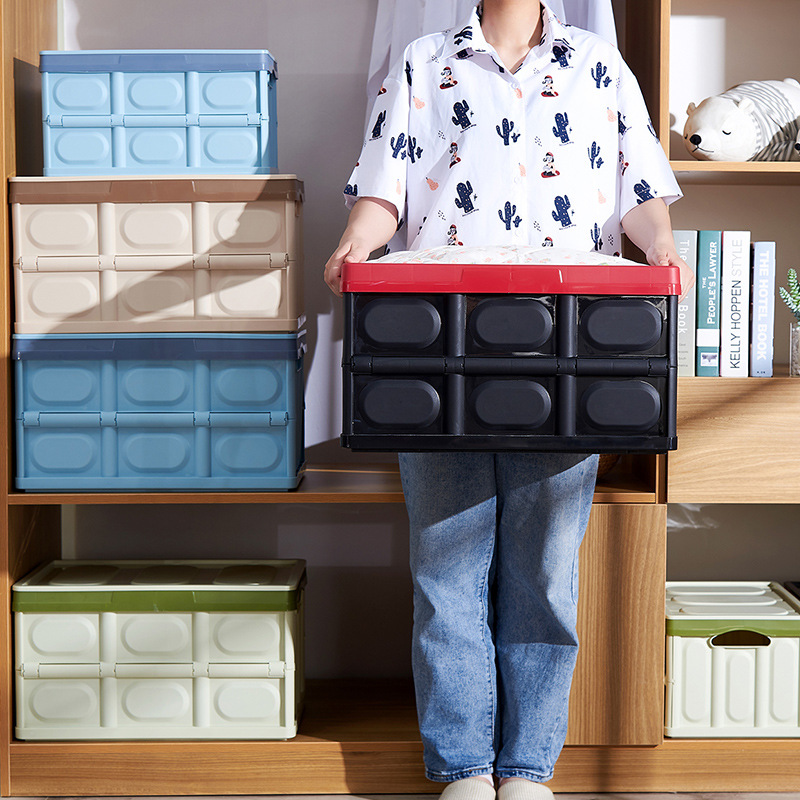 Car trunk folding storage box, multi-functional car storage box, car trunk organizing box, storage box supplies