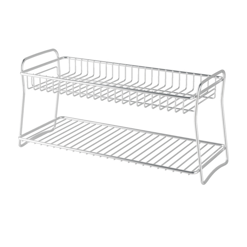 Cross-border kitchen stainless steel storage rack, seasoning cup storage rack, multi-layer countertop floor-standing organization, draining and storage rack Item Picture