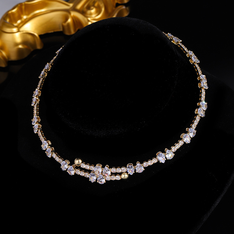 夏季新款电镀锁骨链女清新甜美项链小众礼物款式众多个性百搭项链