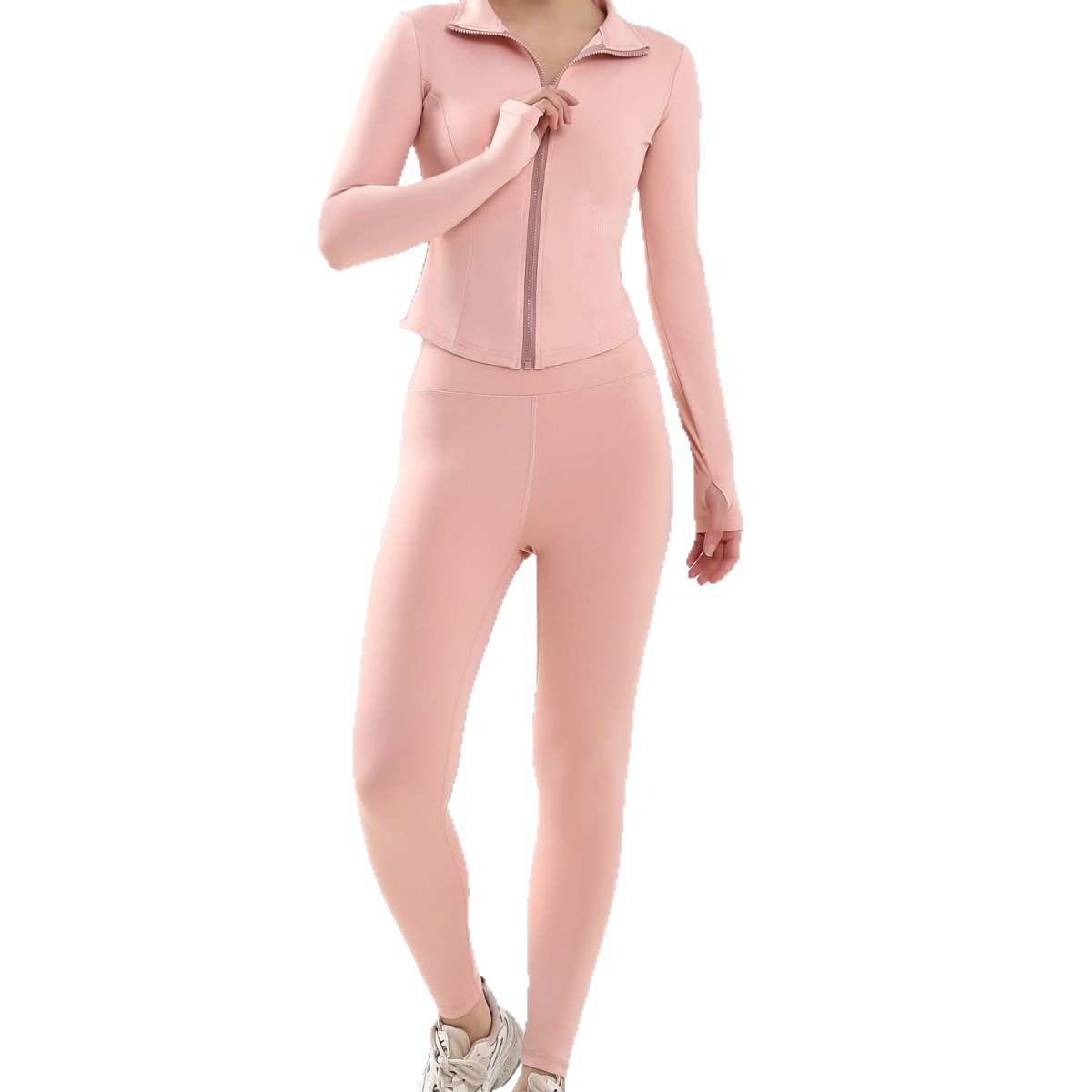Cross-border hot-selling training, running, quick-drying, breathable yoga pants, women's tight-fitting, slim-fit sportswear and sports pants wholesale Item Picture