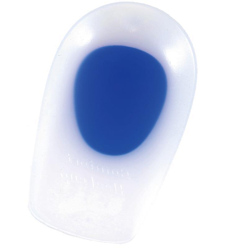 Almohadilla de talón de silicona absorción de choque deportiva transparente plantilla interna de aumento de altura almohadilla de talón en forma de U PU half size heel pad wholesale Application Scenario